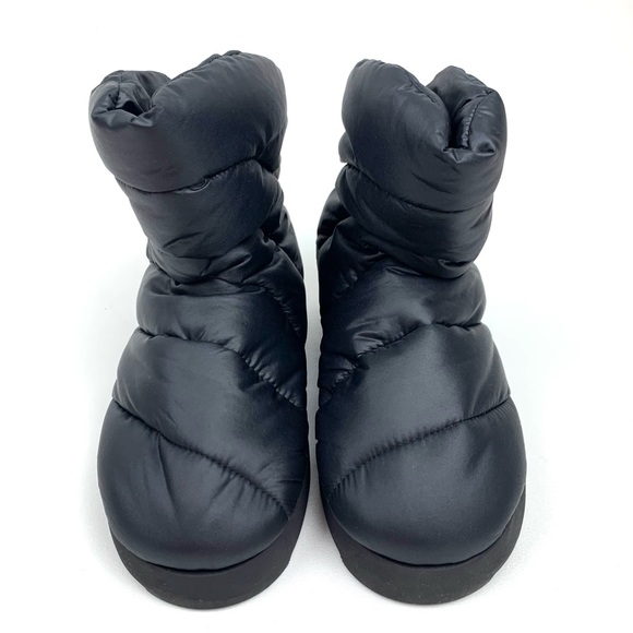 Piumestudio Luna moon boot black puffy quilted slip on apres bootie size 36 - Picture 3 of 7